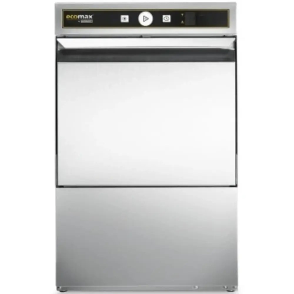 Hobart Horeca Vaatwasser | Ecomax | Mand 500x500 | Afvoerpomp | Zeeppomp | Naglanspomp | 230v/400v | Dubbelwandig | 576x604x820(h)mm