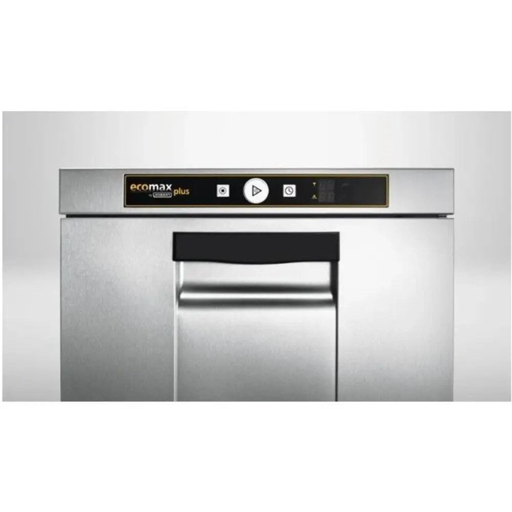 Hobart Horeca Vaatwasser | Ecomax Plus | Mand 600x400 | Afvoerpomp | Zeeppomp | Naglanspomp | 230v/400v | Dubbelwandig | 600x640x825(h)mm