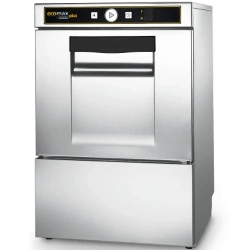 Hobart Horeca Vaatwasser | Ecomax Plus | Mand 600x400 | Afvoerpomp | Zeeppomp | Naglanspomp | 230v/400v | Dubbelwandig | 600x640x825(h)mm