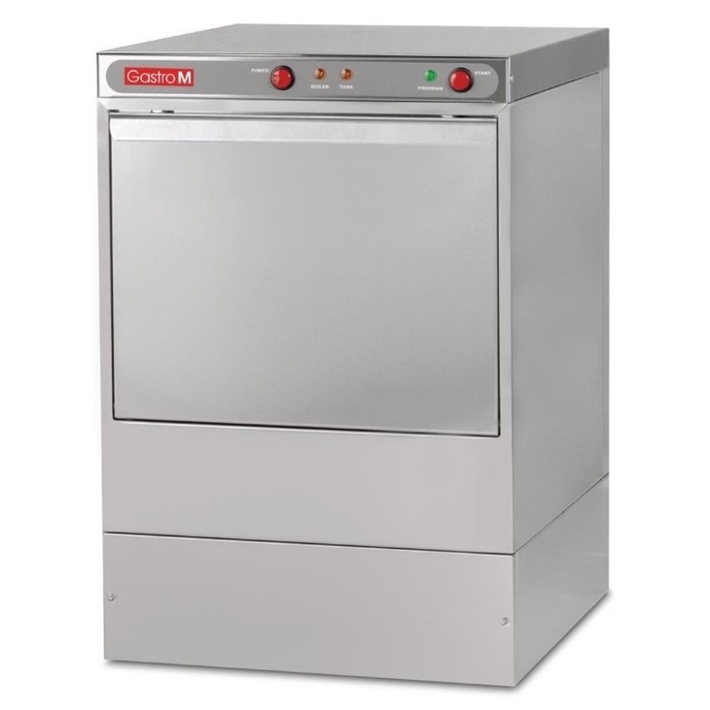 Gastro M Glazenwasser | Mand 400x400mm | 230v | Naglanspomp | 470x510x710(h)mm