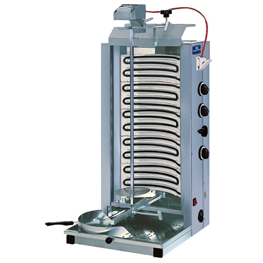 Mastro Tapasvitrine | Rvs/zwart | 6x 1/3 GN | +1°c/+5°c | Statisch | 1 Niveau | 1566x410x250(h)mm