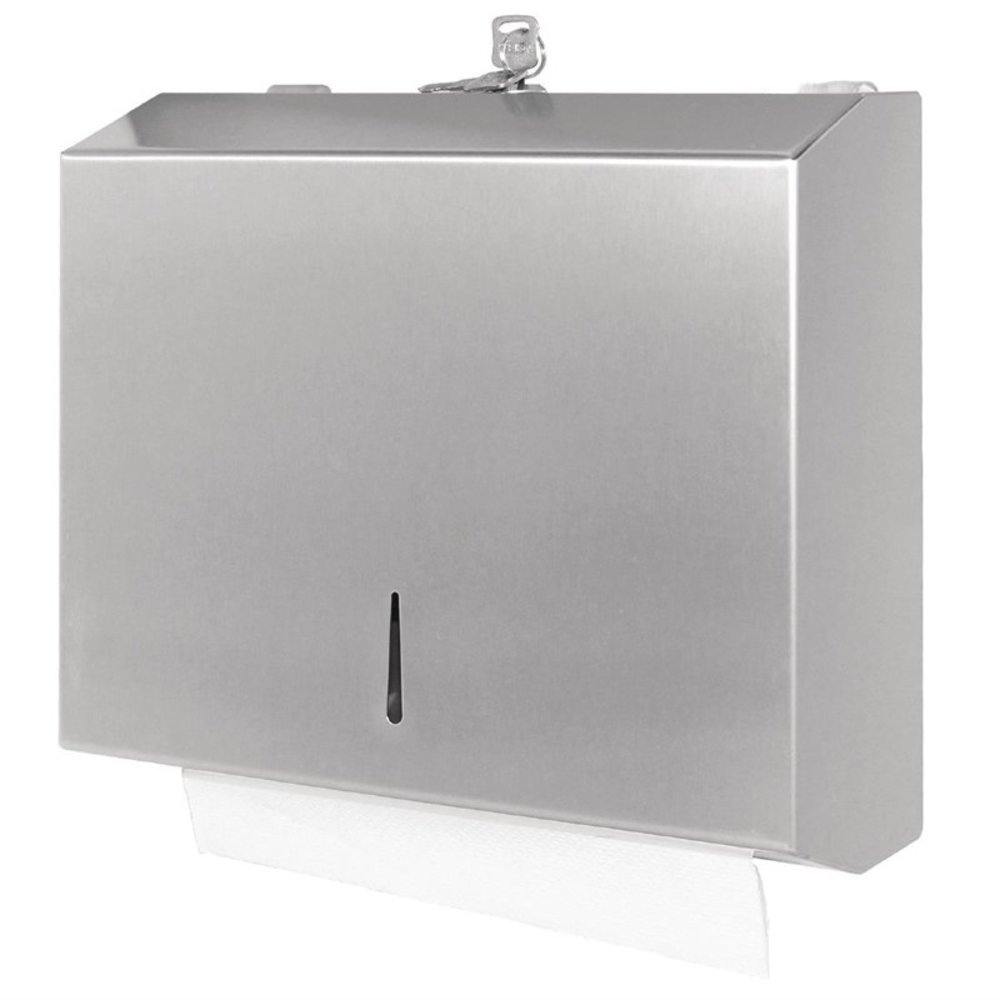 Jantex Handdoek Dispenser | Rvs | 260x110x285(h)mm
