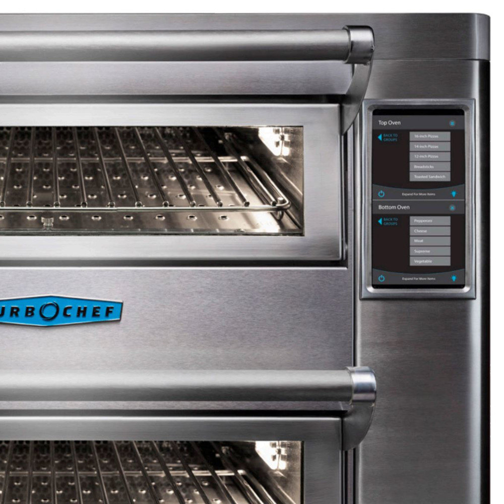 Turbochef Heteluchtoven | Double Batch | Touchscreen | Wifi | 400v (8.7kw) | 704x806x589(h)mm