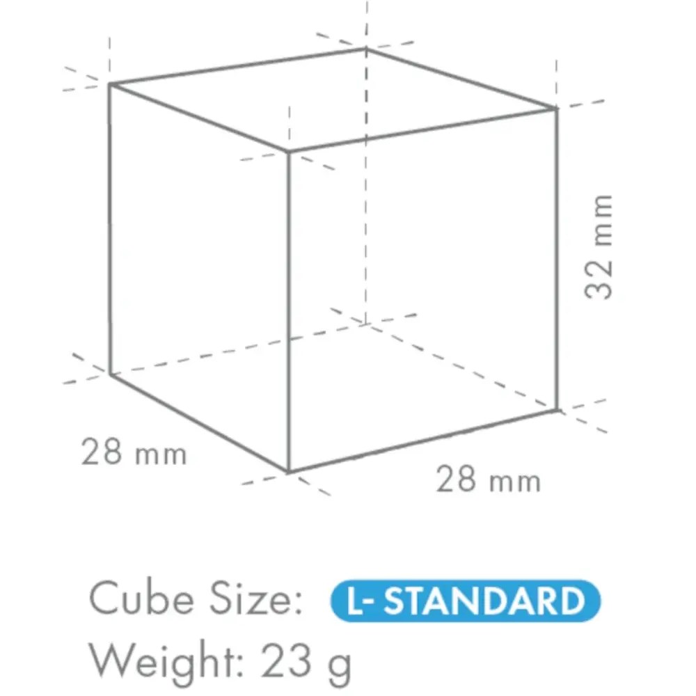 Hoshizaki Ijsblokjesmachine | Im-serie (ultracube) | Volle Blokjes (23g) | 125kg/24u | Zonder Bunker | Luchtgekoeld | 560x700x880(h)mm