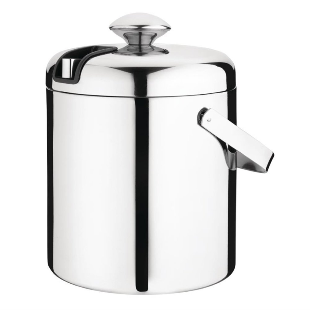Olympia Ijsemmer Met Deksel en Tang | 1,23l | 15(h) x 14(ø)cm