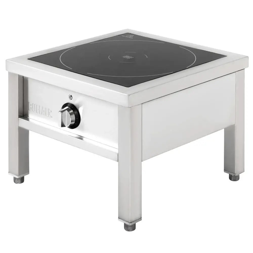 Buffalo Inductie Hokker | 1 Kookpunt | 8kw (400v) | 556x582x434(h)mm