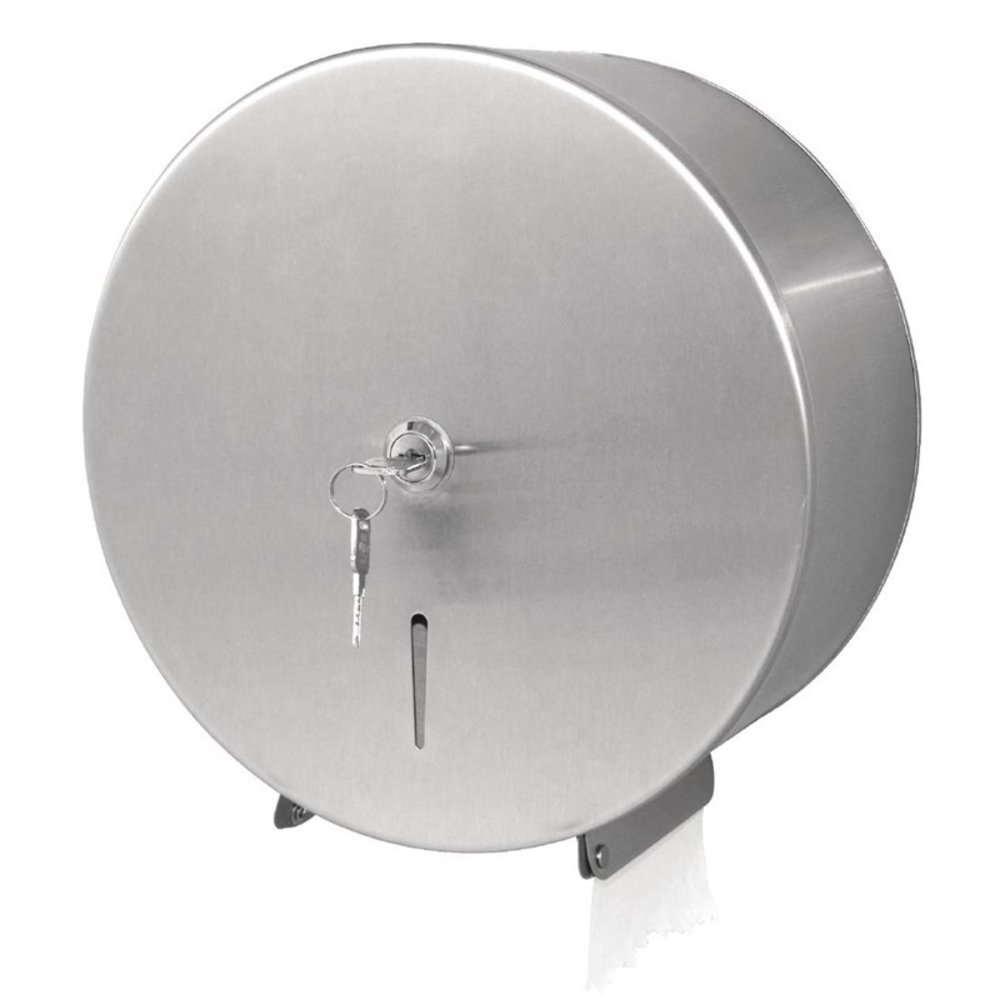 Jantex Jumbo Rvs Toiletpapier Dispenser | 260x125x268(h)mm