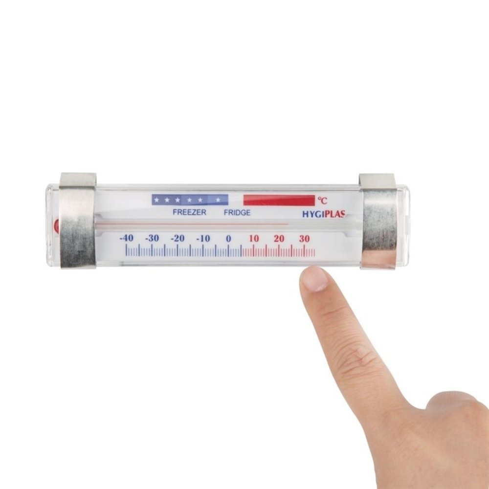 Hygiplas Koeling & Vriezerthermometer | -40°c Tot +34°c | 4(b)x13(l)cm