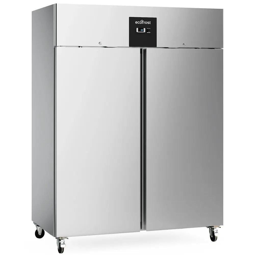Ecofrost Koelkast | 1300l (2/1 Gn) | Rvs | -2°c/+8°c | Geforceerd | Wielen (geremd) | 1480x830x2010(h)mm