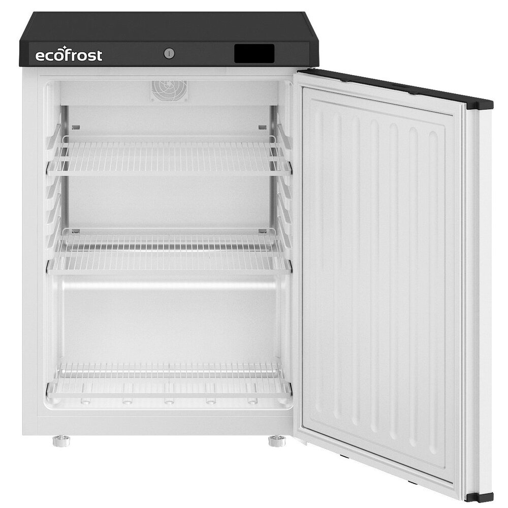 Ecofrost Koelkast | Energiezuinig | 155l | Wit | 0°c/+8°c | Statisch + Ventilator | 600x635x835(h)mm