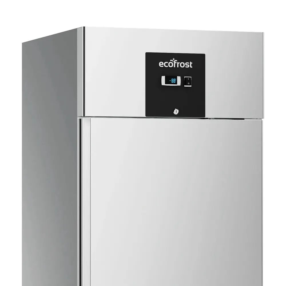 Ecofrost Koelkast | 600l (2/1 Gn) | Rvs | +2°c/+8°c | Statisch + Ventilator | Wielen (geremd) | 680x810x2010(h)mm