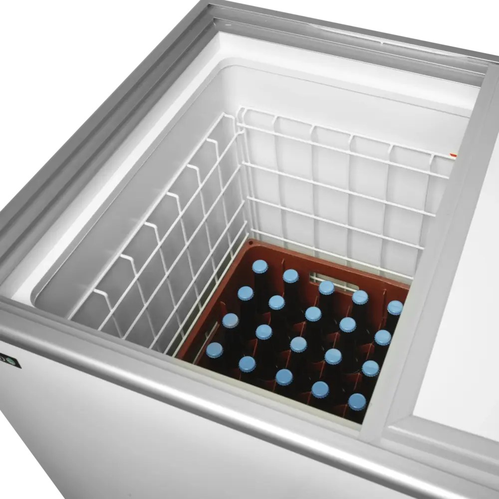 Tefcold Koelkist | Isc-sd | Wit | 286l | +1°c/+9°c | Statisch | Schuifdeksels | Wielen (geremd) | 1014x635x892(h)mm