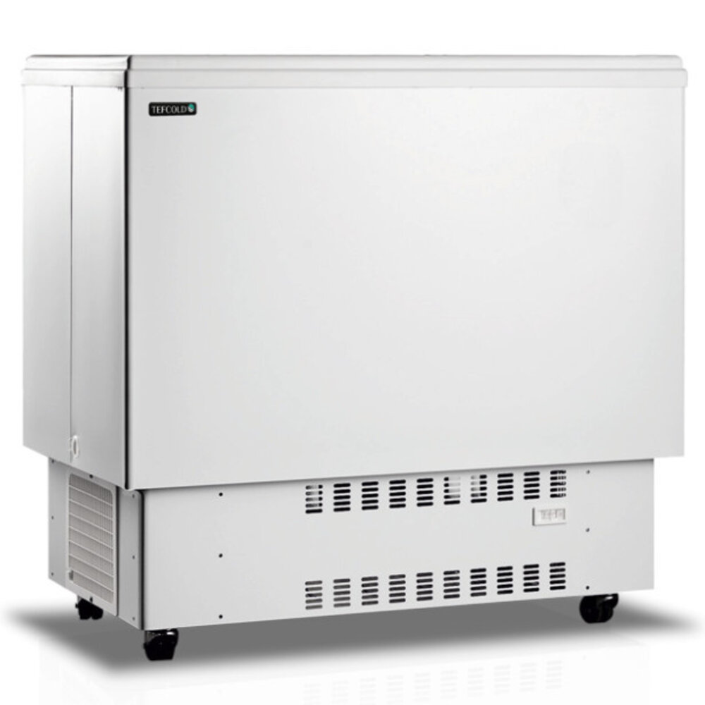 Tefcold Koelkist | Wit | 250l | +1°c/+8°c | Statisch | Schuifdeksels | Wielen (geremd) | 1025x625x1000(h)mm
