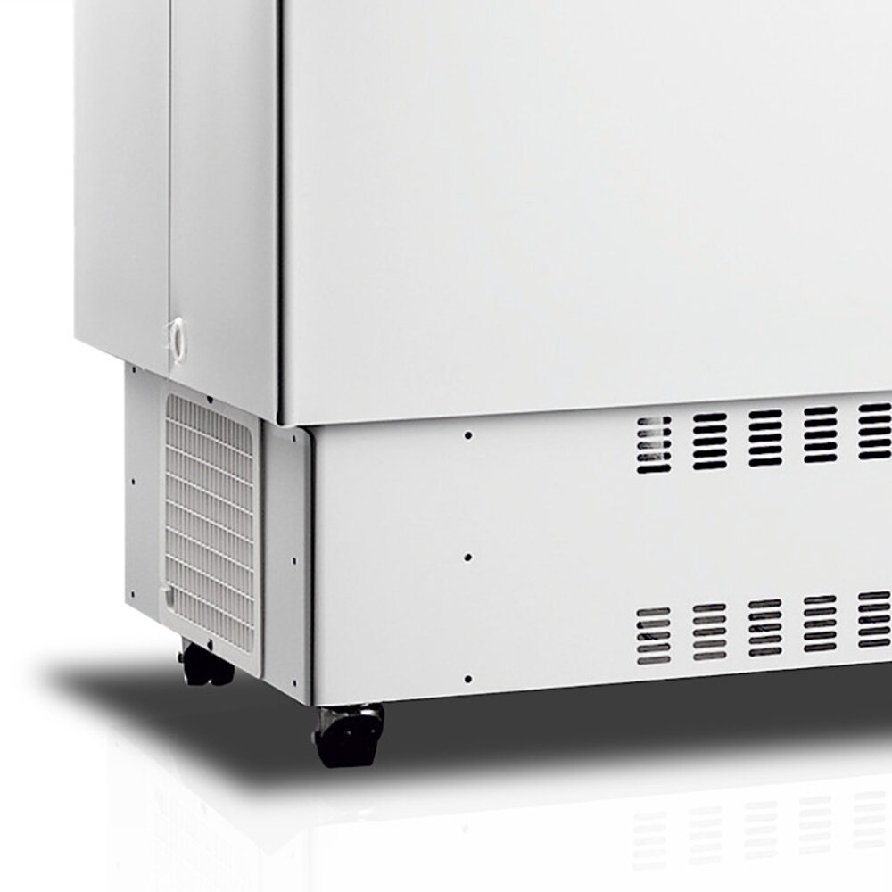 Tefcold Koelkist | Wit | 250l | +1°c/+8°c | Statisch | Schuifdeksels | Wielen (geremd) | 1025x625x1000(h)mm