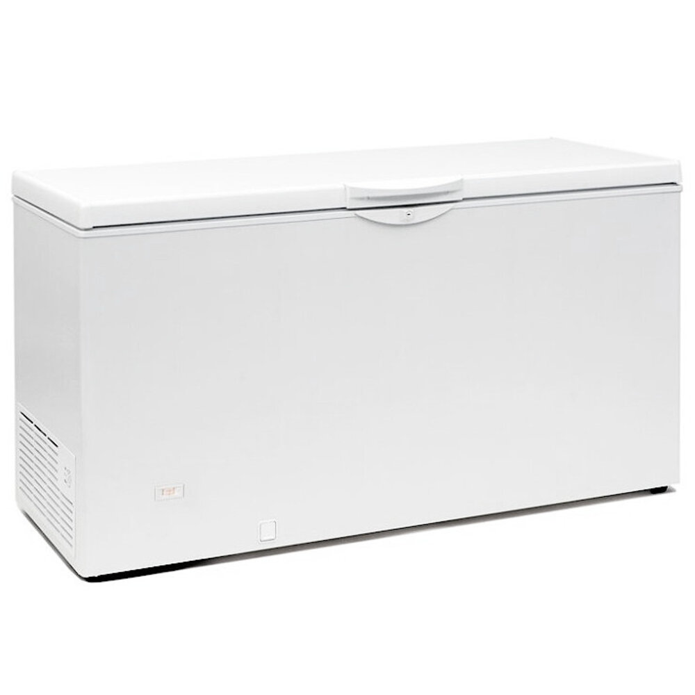 Tefcold Koelkist | Ebc | Wit | 414l | +3°c/+10°c | Statisch | Kanteldeksel | Wielen | 1516x696x857(h)mm