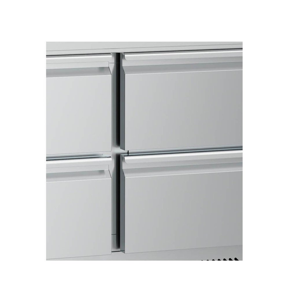 Ecofrost Koelwerkbank | 220l | 4 Laden | +2°c/+8°c | Statisch + Ventilator | 900x700x876(h)mm