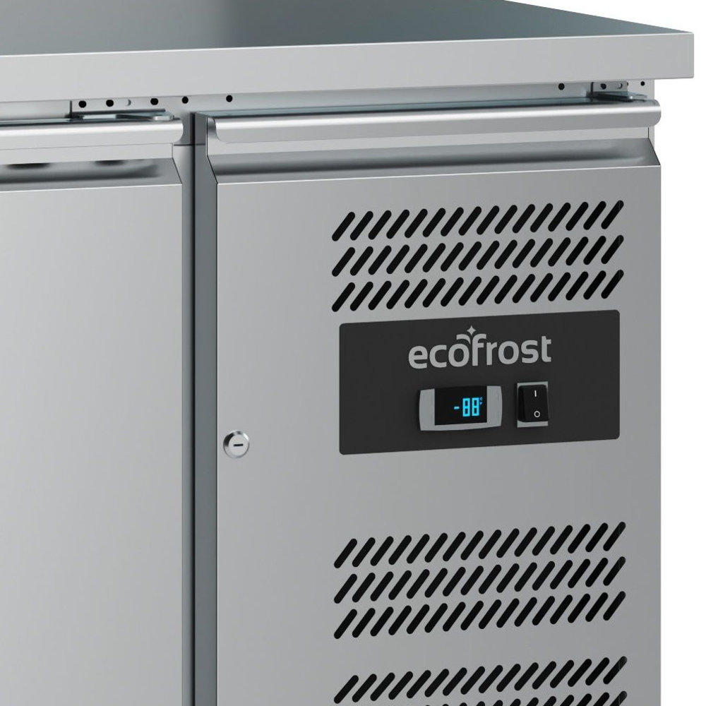 Ecofrost Koelwerkbank | 282l | 2 Deuren (1/1 Gn) | +2°c/+8°c | Geforceerd | 1360x700x850(h)mm
