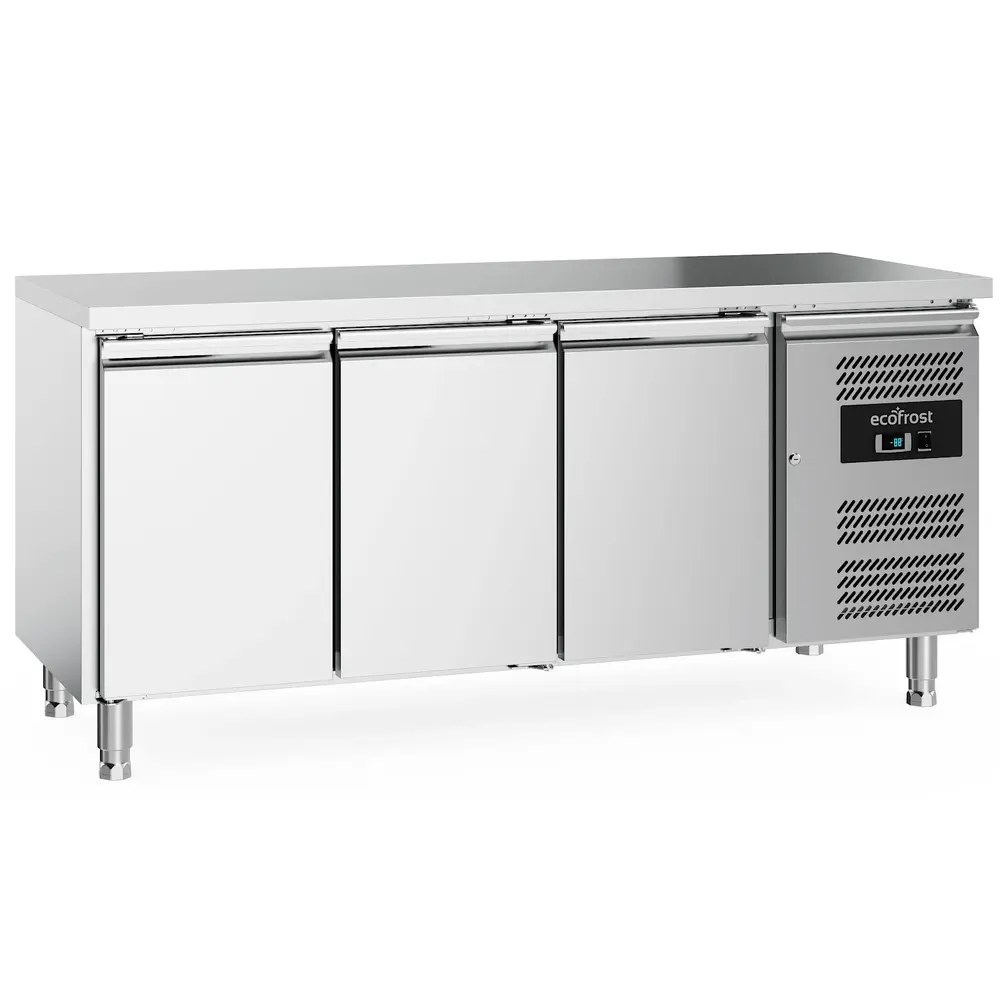 Ecofrost Koelwerkbank | 339l | 3 Deuren | +2°c/+8°c | Geforceerd | 1795x600x850(h)mm