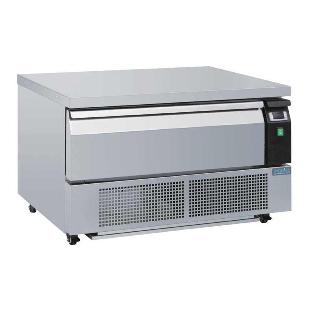 Polar Koelwerkbank | U-serie | 78l | 1 Lade (2x1/1 Gn) | +17°c/-20°c | 0.24kw | 905x700x605mm