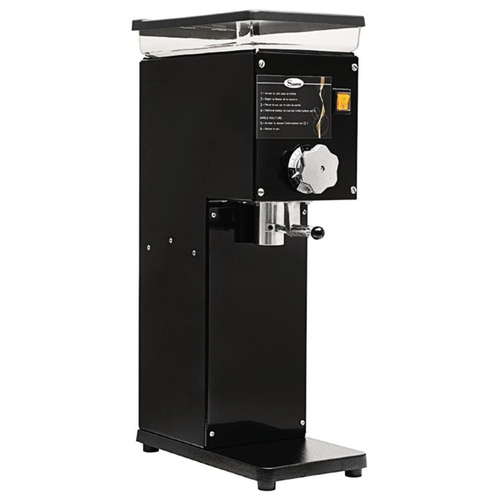 Santos Koffiemolen | Rvs | 15kg/u | Instelbare Maalgraad | 0.6kw (230v) | Zakhouder | 190x335x690(h)mm
