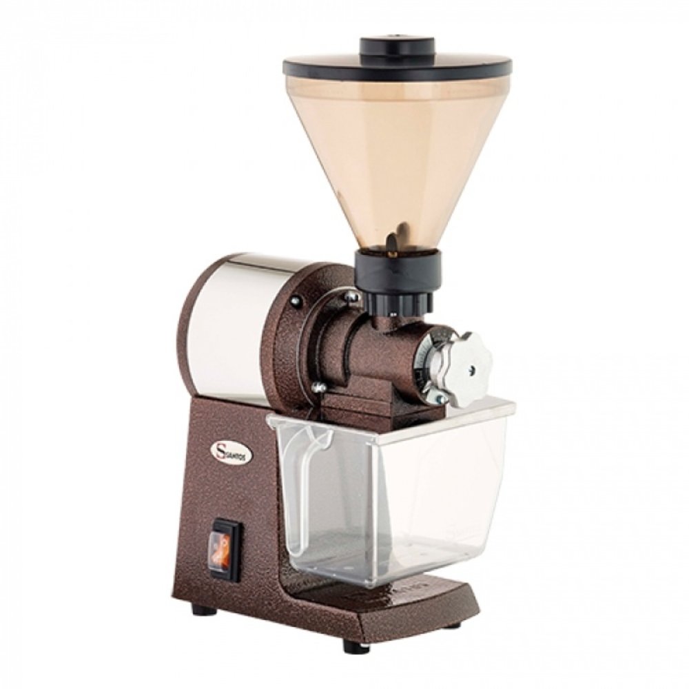 Santos Koffiemolen Rvs N.1 | 510w | Met Kunststof Opvangbak | 250x320x550(h)mm