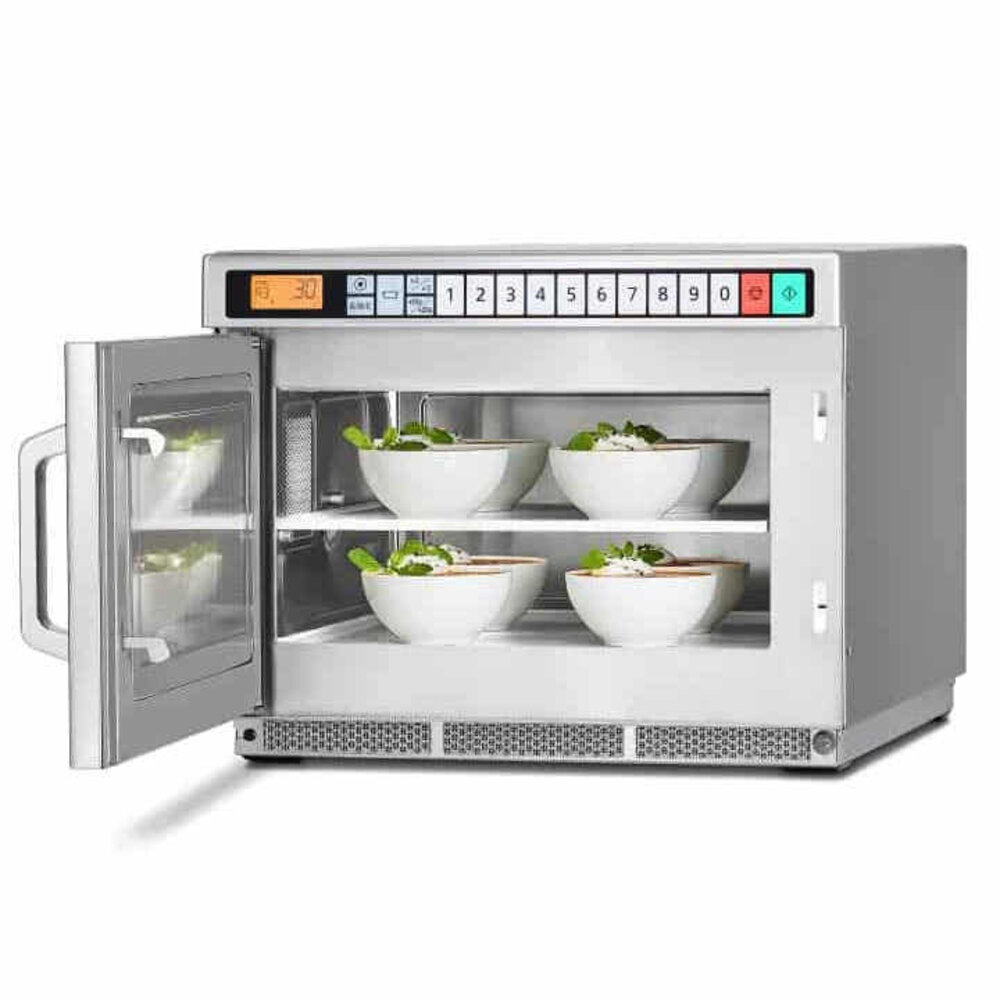 Panasonic Magnetron | Pro I | Rvs | 18l | 2100w | 2 Niveaus | Programmering | 230v | 442x508x337(h)mm