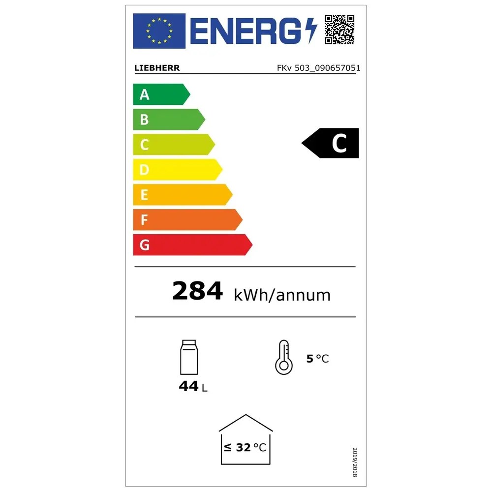 Liebherr Melkkoeler | Premium | 44l | Rvs | +2°c/+12°c | Geforceerd | 425x450x612(h)mm