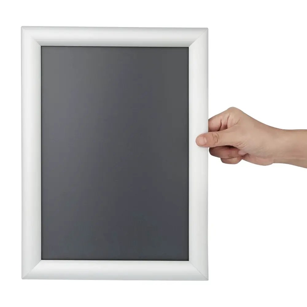 Olympia Kliklijst | Aluminium | Zilvergrijs | A4-formaat | Rand 25mm | 245x330mm