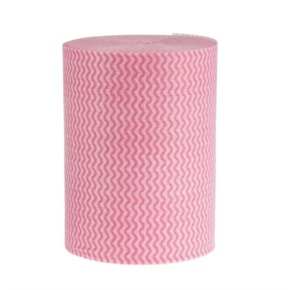 Jantex Multifunctionele Antibacteriële Doekjes Rood | 200 Stuks | 20% Polyester en 80% Viscose | 37x22cm