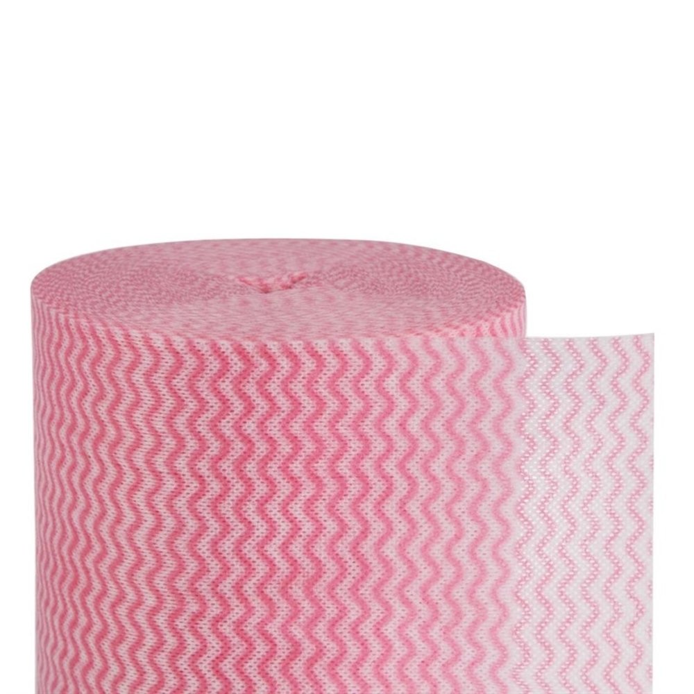 Jantex Multifunctionele Antibacteriële Doekjes Rood | 200 Stuks | 20% Polyester en 80% Viscose | 37x22cm