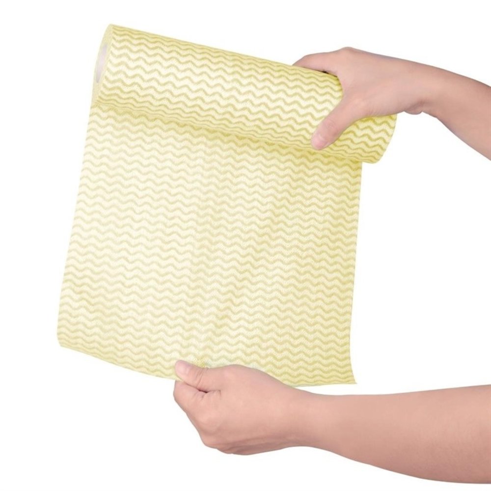 Jantex Niet Geweven Doekjes Geel | 100 Stuks | 43,23cm