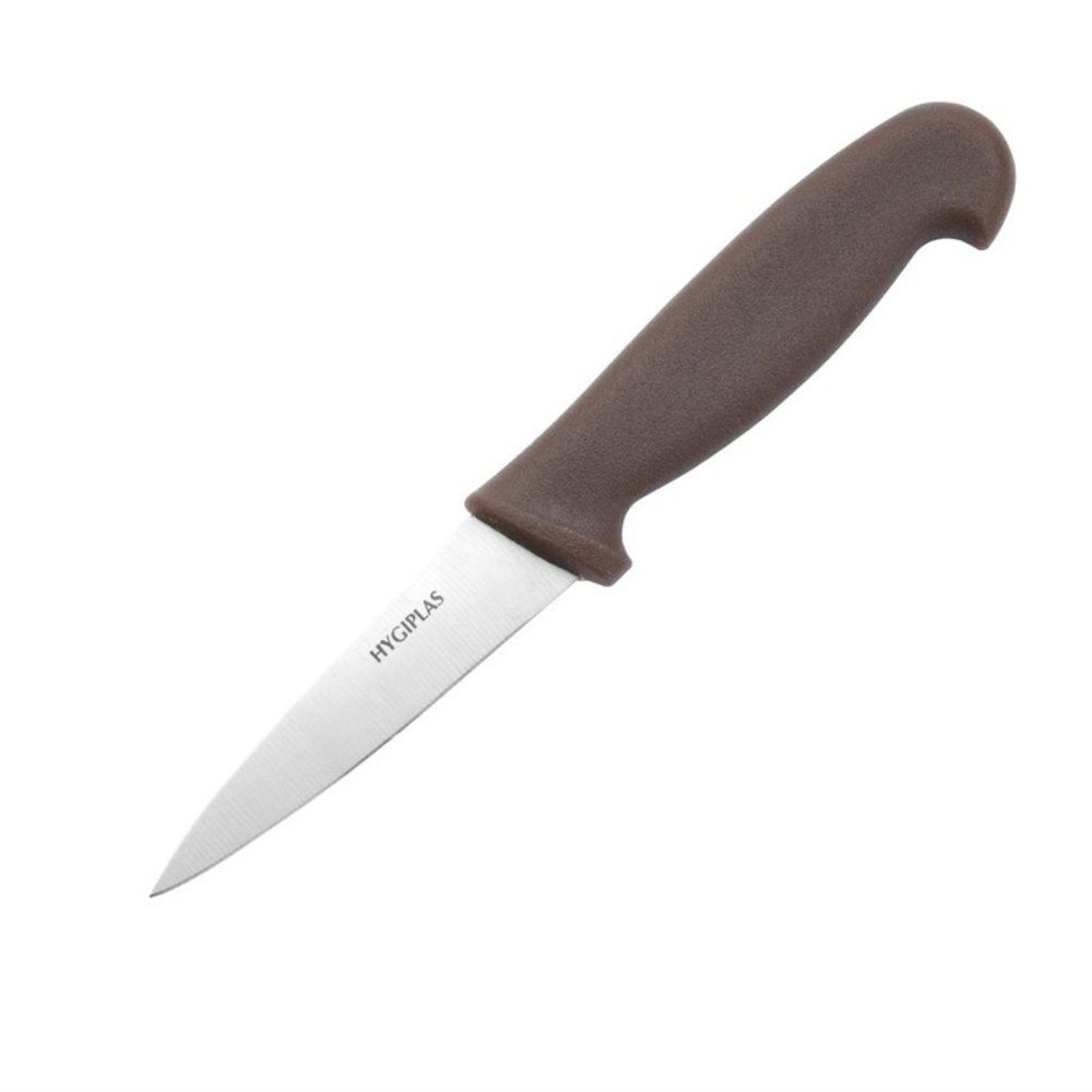 Hygiplas Officemes | Rvs | Bruin (gegaard Vlees) | Lengte 180mm