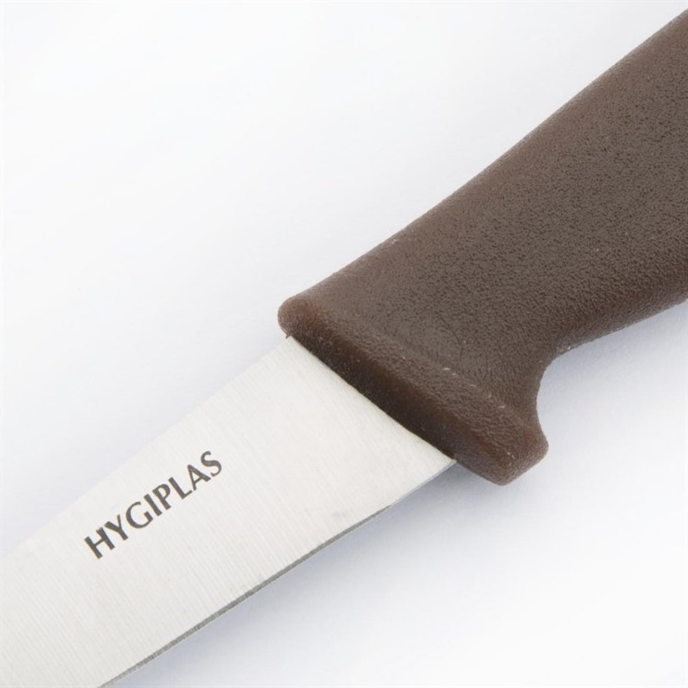 Hygiplas Officemes | Rvs | Bruin (gegaard Vlees) | Lengte 180mm
