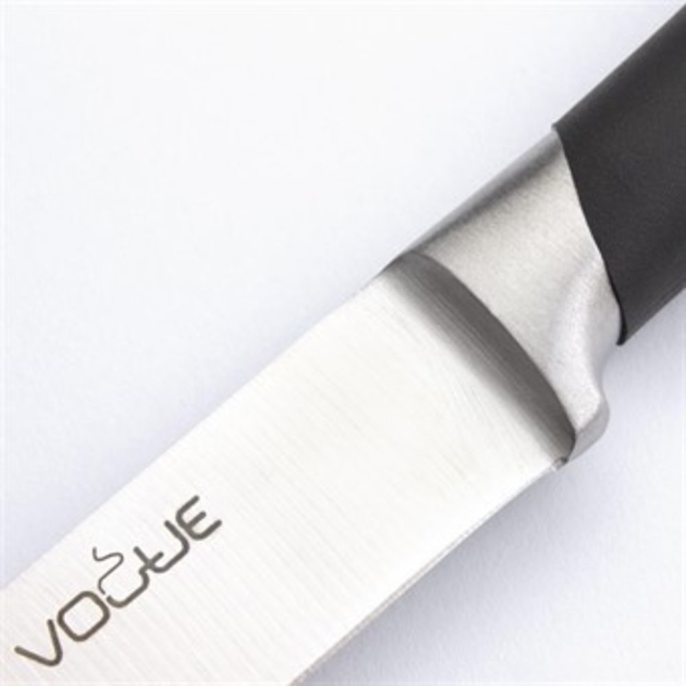 Vogue Officemes | Softgrip | Rvs | Zwart | Lengte 250mm