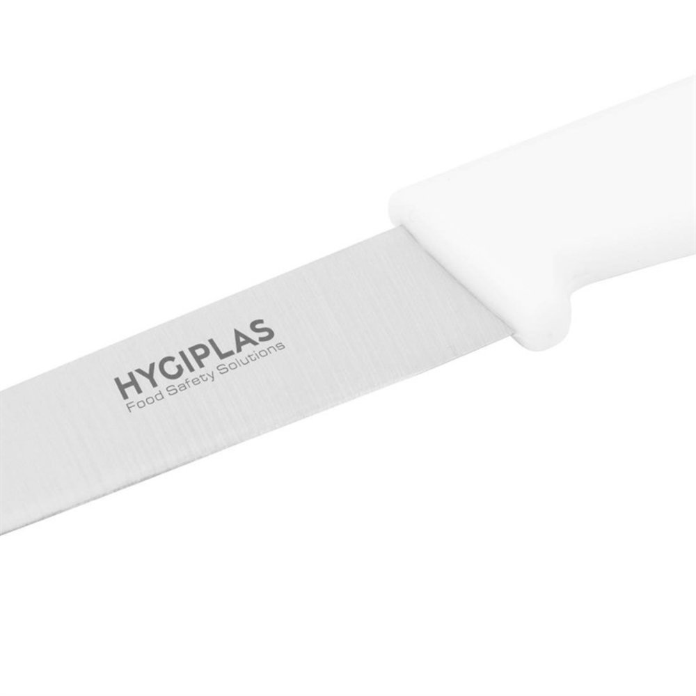 Hygiplas Officemes | Rvs | Wit (kaas & Brood) | Lengte 180mm