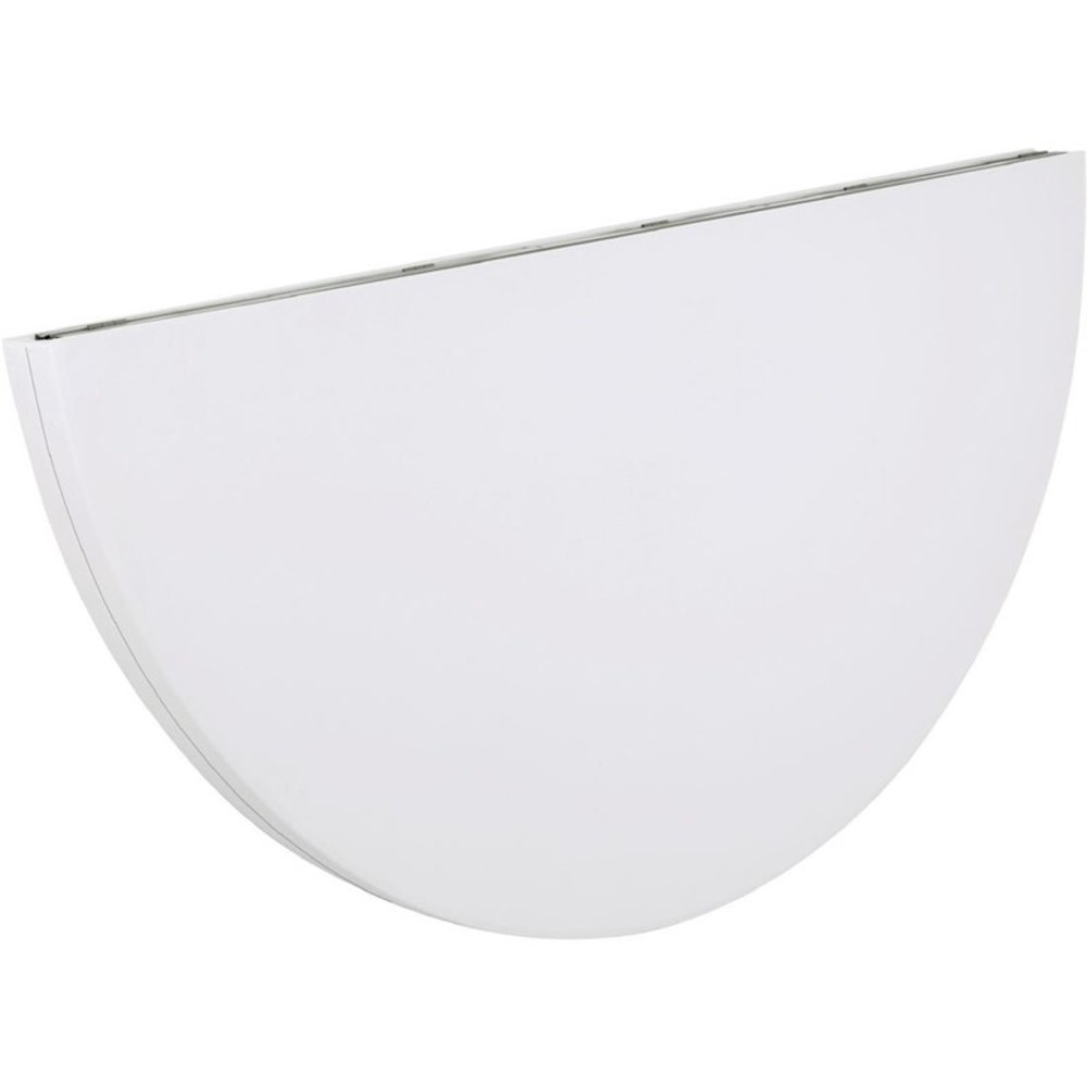 Bolero Inklapbare Buffettafel | Kunststof/staal | Wit Blad | Grijs Frame | In-/outdoor | ø1830x740(h)mm