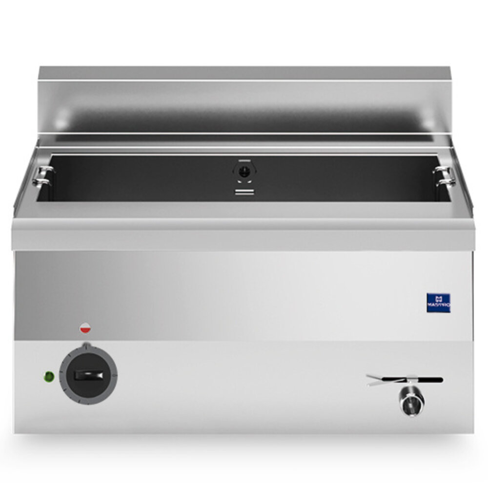 Mastro Tapasvitrine | Rvs/zwart | 8x 1/3 GN | +1°c/+5°c | Statisch | 1 Niveau | 1926x410x520(h)mm