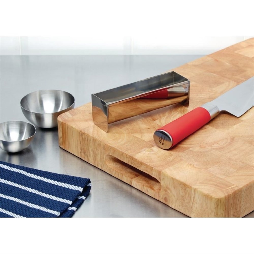 Vogue Pate/terrine U Vorm Rvs | 35x135x45(h)mm