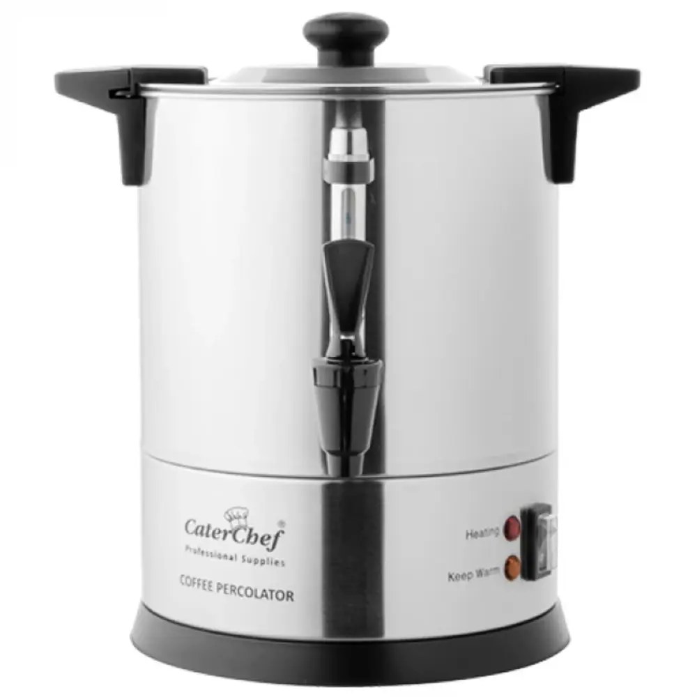 Caterchef Koffiepercolator | Rvs | 5L | 0.95kw (230v) | Enkelwandig | 280x280x330(h)mm