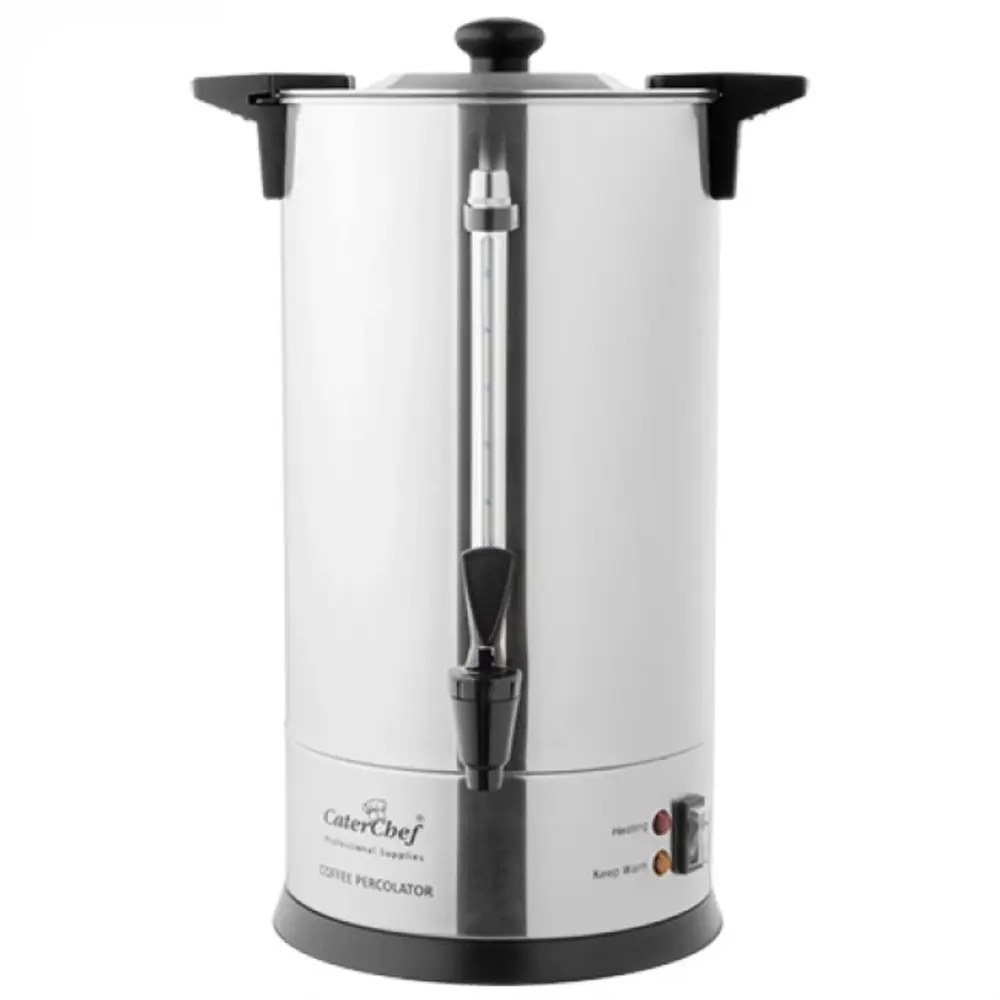 Caterchef Koffiepercolator | Rvs | 9L | 0.95kw (230v) | Enkelwandig | 280x280x415(h)mm