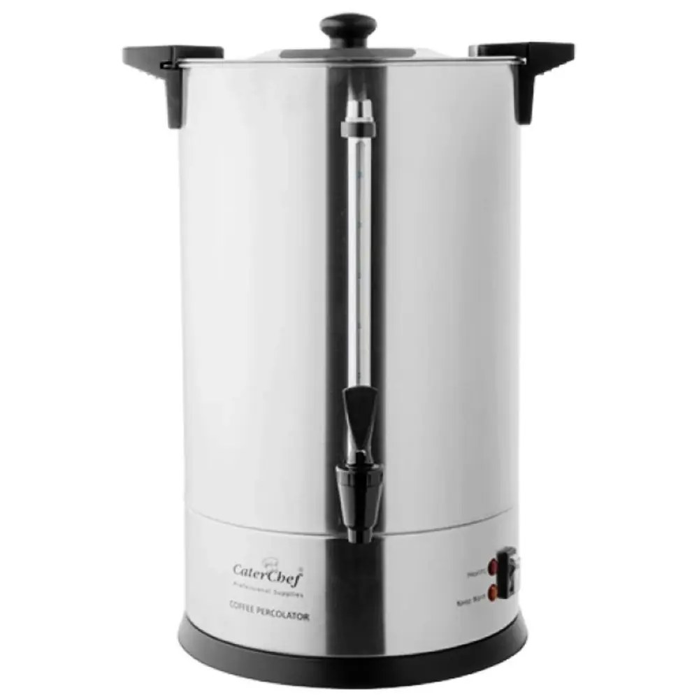 Caterchef Koffiepercolator | Rvs | 15l | 1.65kw (230v) | Enkelwandig | 330x330x540(h)mm