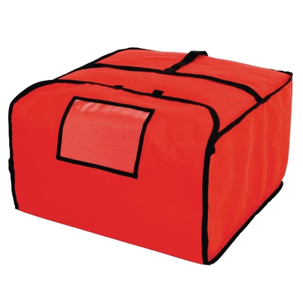 Vogue Pizza Tas Groot Polyester Rood | 510x510x305(h)mm
