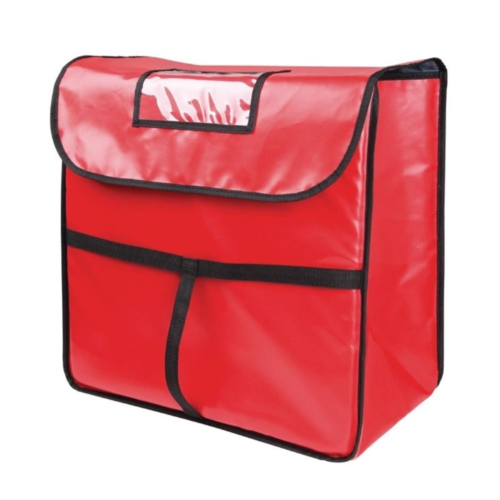 Vogue Pizza Tas Groot Polyester Rood | 510x510x305(h)mm