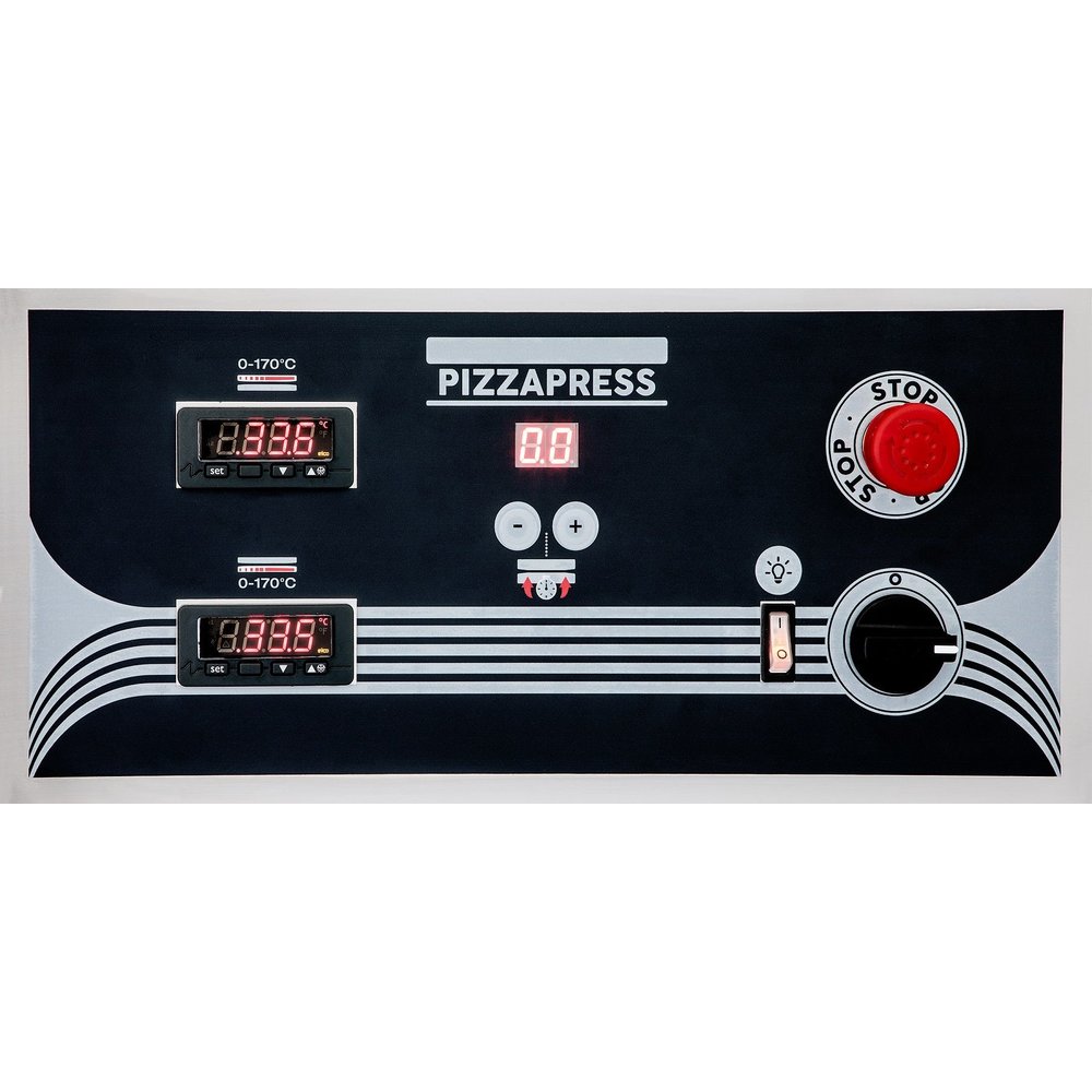 Prismafood Pizzapletter | ø33cm | 400v (4.75kw) | 470x660x825(h)mm