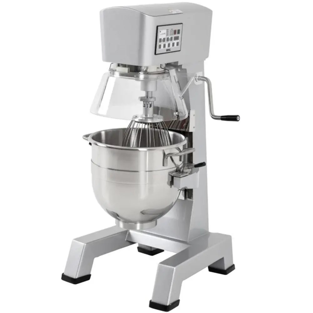 Buffalo Planeetmenger | 11.3kg/30l | 5 Snelheden | Vaste Kop | Verwijderbare Kom | 1.5kw (230v) | 611x579x1142(h)mm