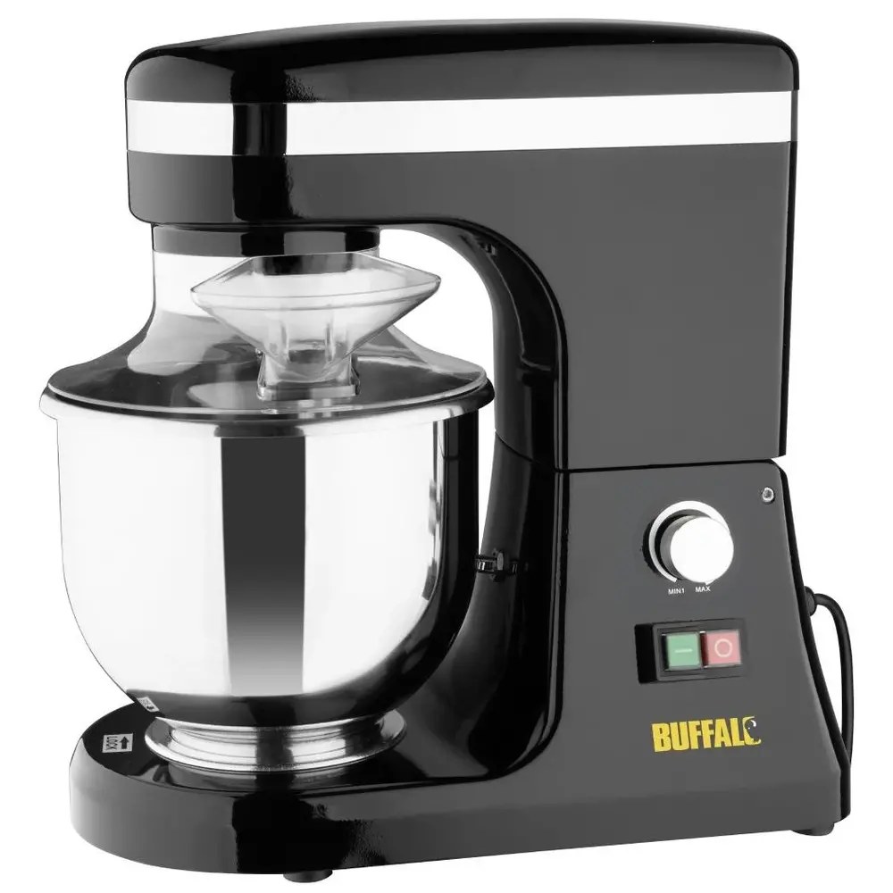 Buffalo Planeetmenger | 1.6kg/5l | Instelbare Snelheid | Kantelbare Kop | Verwijderbare Kom | 0.27kw (230v) | 230x420x410(h)mm