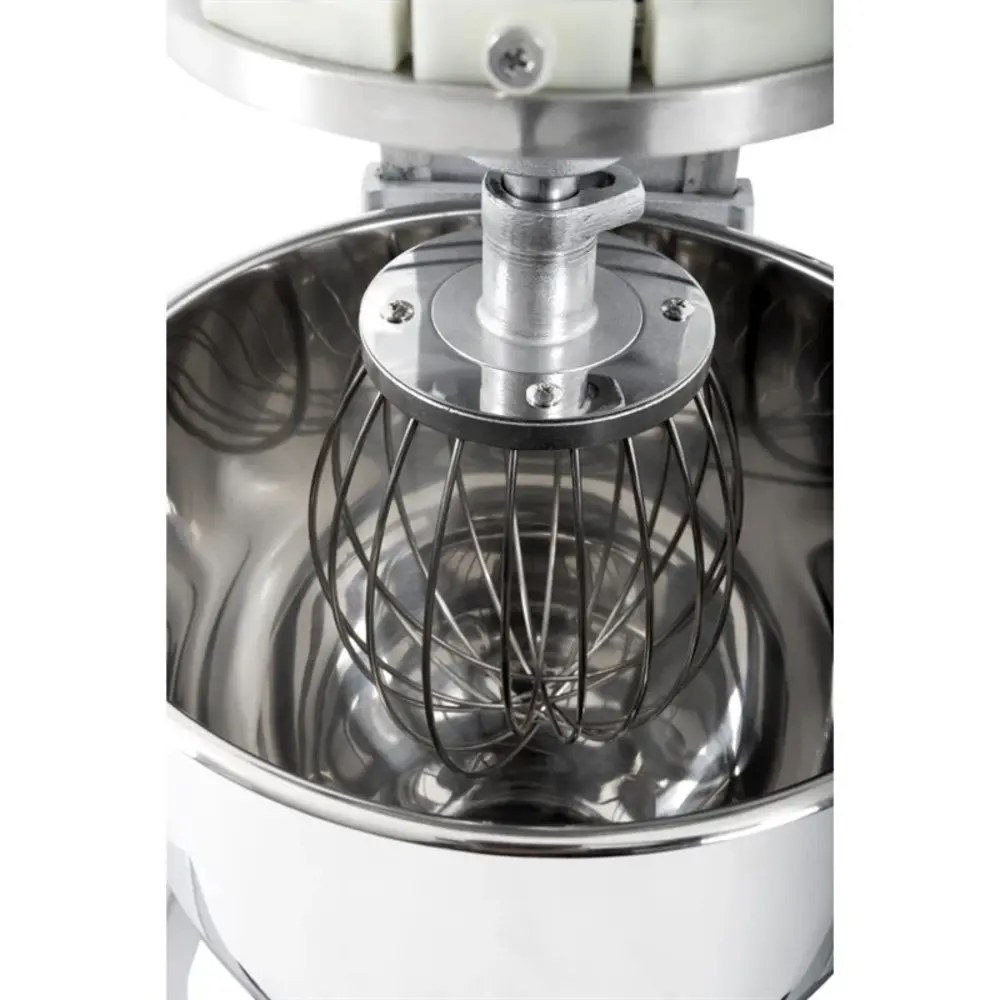 Buffalo Planeetmenger | 3.2kg/10l | 5 Snelheden | Vaste Kop | Verwijderbare Kom | 0.75kw (230v) | 475x420x635(h)mm