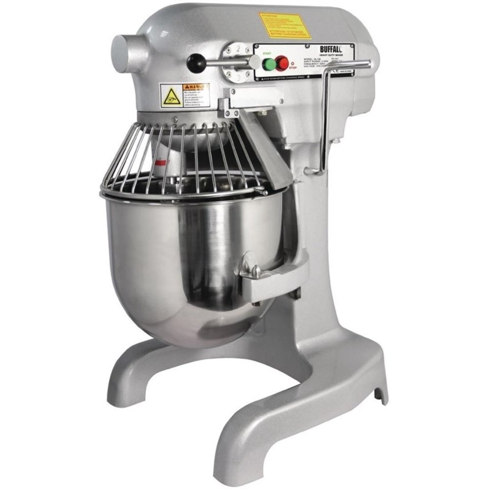 Buffalo Planetaire Mixer 9L | 0.55kw | Met Vaste Kom | 395x395x610(h)mm