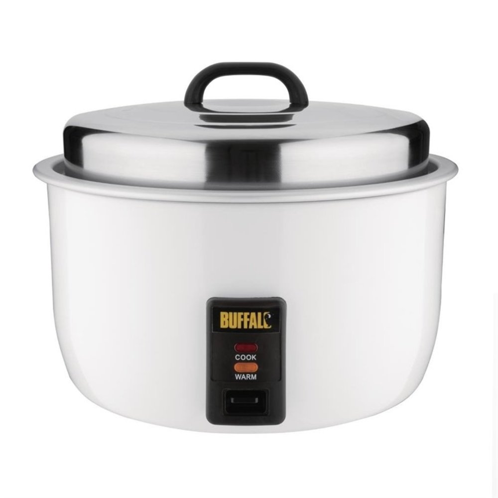 Buffalo Rijstkoker | 2,95kw | Cap.23l Gekookte Rijst / 10l Droge Rijst | 560x485x395(h)mm