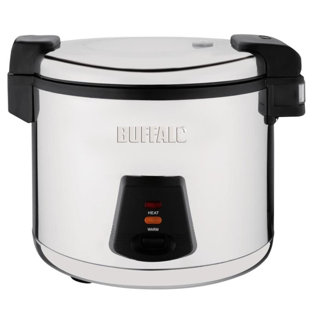 Buffalo Rijstkoker | 6l/13l | 50 Porties | 1.95kw (230v) | 460x400x345(h)mm